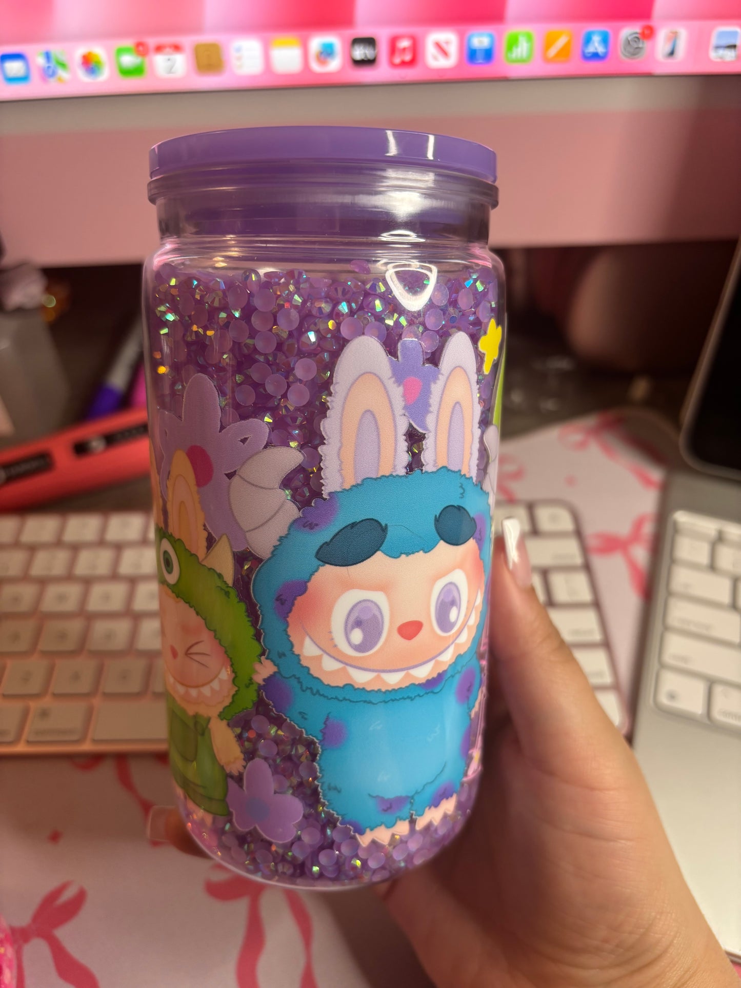 Cup monsters inc labubu