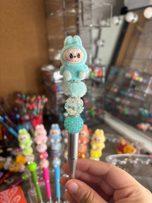 Labubu turquoise pen